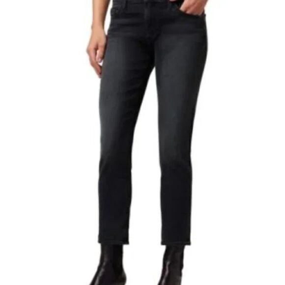 Joes Jeans Womens The Bobby Mid-Rise BoyFriend- Delphine- Size 25- NWT - Picture 1 of 12